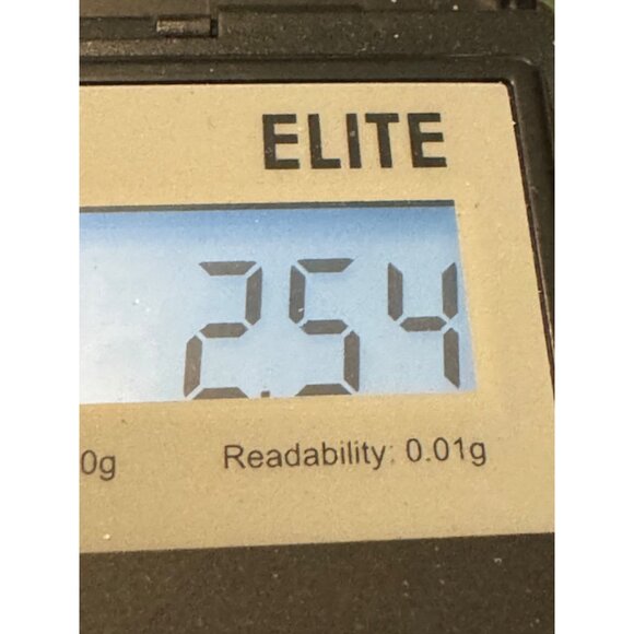 Vintage 925 Sterling Silver Ring With Green Gemstone & Clear Crystals Size 6 2.5 - Picture 3 of 11